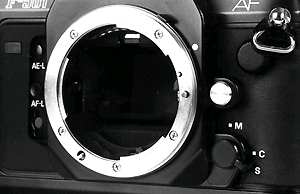 Bajonett der Nikon F501